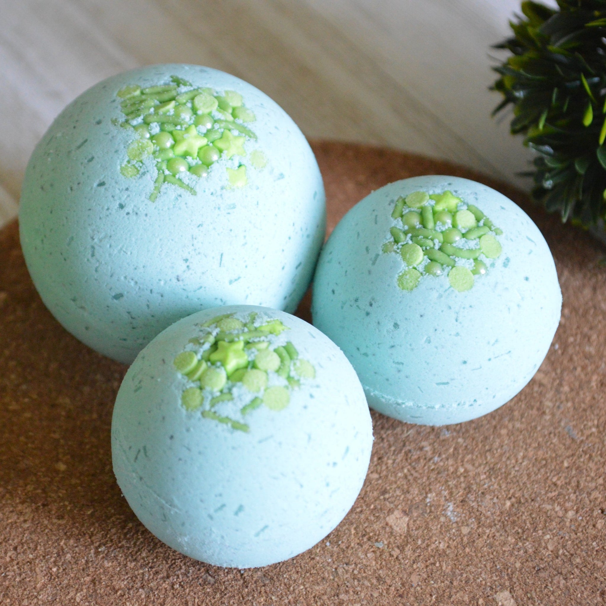 Bombe de bain hydratante " Agave et lime "